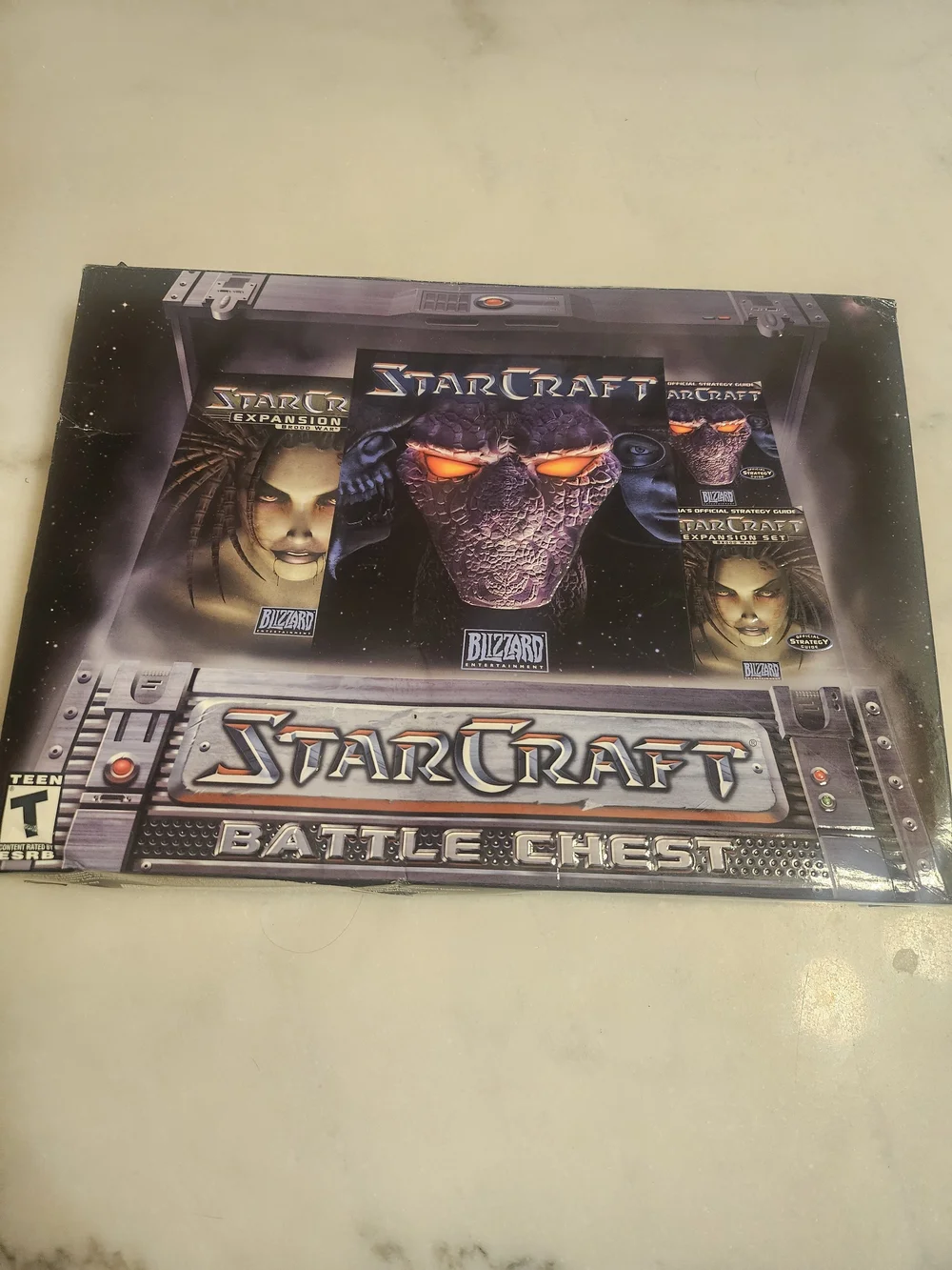 Vintage Blizzard 1998 StarCraft Battle Chest - Black Edition